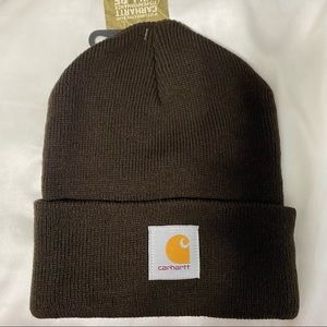 Dark Brown Carhartt Beanie